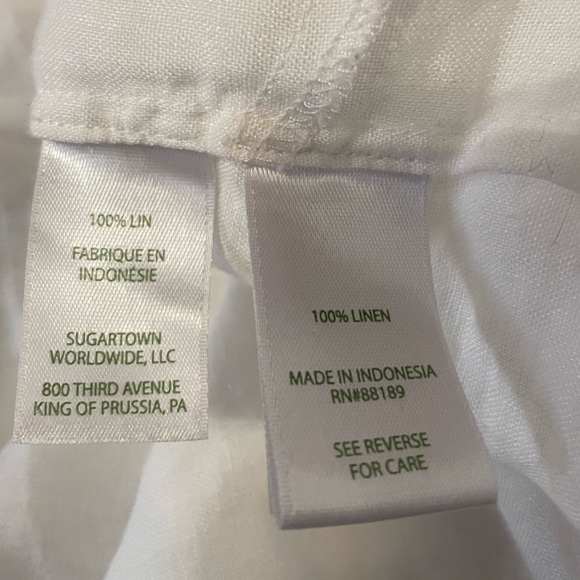 100% linen Lily Pulitzer Top - Picture 7 of 11